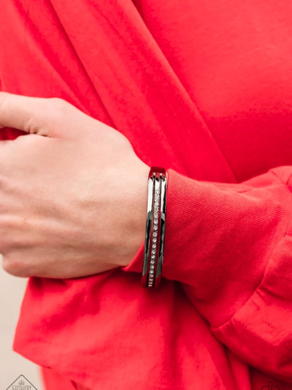 Paparazzi Jewelry Accessories - A Point Of Pride - Black Bracelet - Vintage